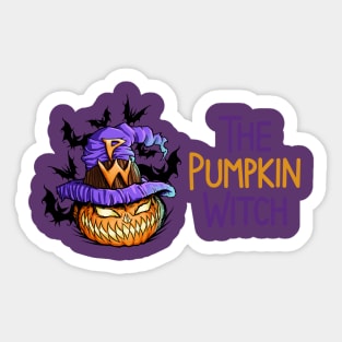 Spooky Pumpkin Sticker